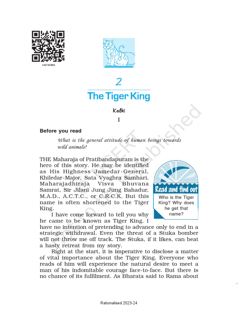 english-vistas-chapter-2-the-tiger-king-pdf-tiger