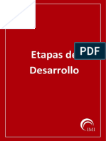 Etapas de Desarrollo.