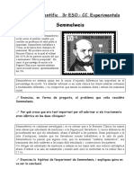 Semmelweis: Mètode Científic 3r ESO.-CC. Experimentals