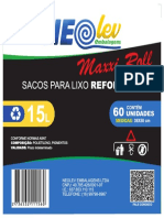 Sacos para lixo reforçado Maxxi Roll