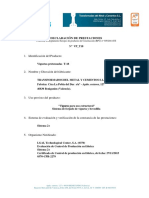 DECLARACION DE PRESTACIONES Vigueta T18 - 2017