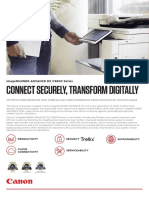 Connect Securely, Transform Digitally: Imagerunner Advance DX C5800 Series