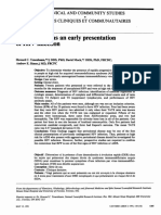 Periodontitis As An Early Presentation HIV: of Infection