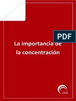 Importancia concentración Montessori