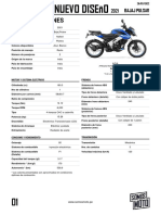 Especificaciones: 2021 Bajaj Pulsar