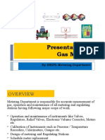 Presentation On Gas Metering: by SNGPL-Metering Department