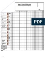 Daily HT Panel Checklist (11KV) : How ? (With The Help Of)