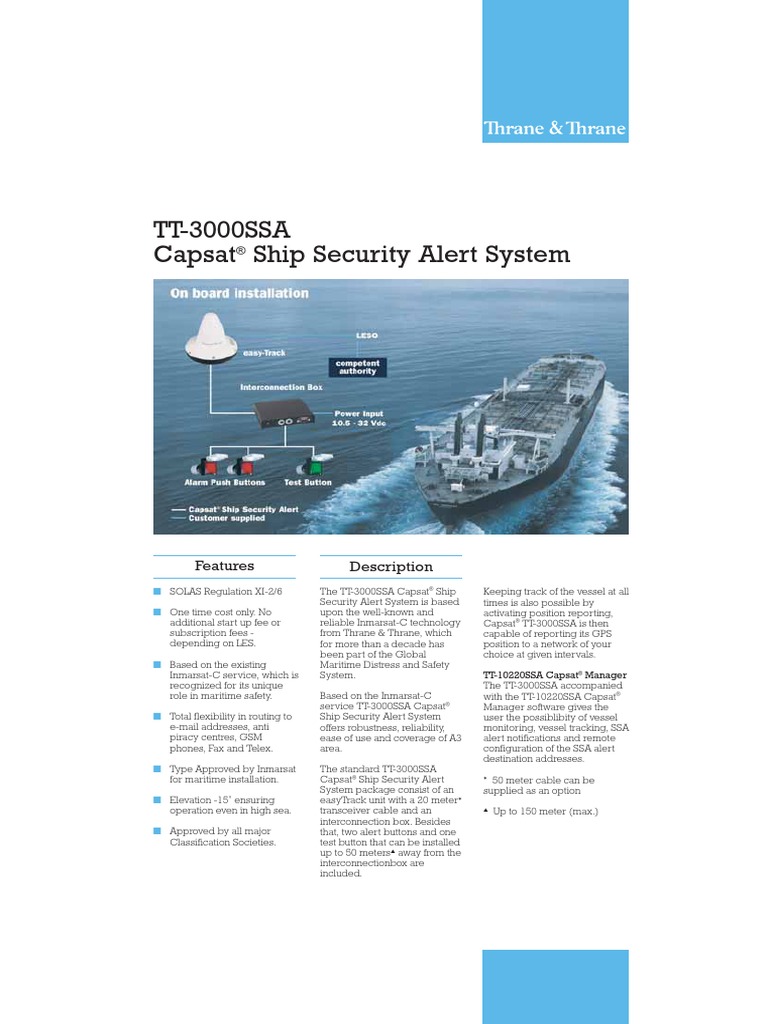 Ship Security Alert Systems _ SSAS in Maritime: Uses and Importance ...