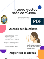 Gestos Comunes