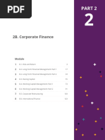 2B. Corporate Finance: Part 2 Unit 2