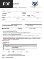 Learner Registration Form - : Elite