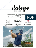 Catalogo: Especialistas en Consumibles para Golfistas