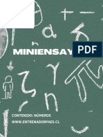 Miniensayo 1 Matemática Diego