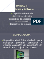 Hardware y Software en la Computadora: Dispositivos Periféricos