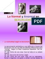 Lo Normal: Sexualidad