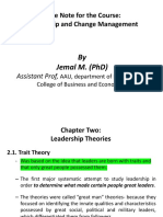 Leadership & Change Mgt INST Chapter 2- UG