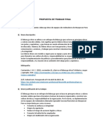 Propuesta de Trabajo Final: 1) Título de La Propuesta: Liderazgo Ético de Equipos de Reclutadores de Manpower Peru