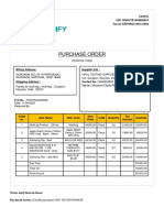 Purchase Order: (Customer Copy)