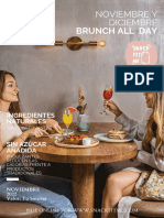 Brunch All Day: Noviembre Y Diciembre