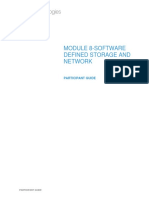 Module 8-Software Defined Storage and Network: Participant Guide