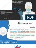 Biossegurança: Universidade Rondonópolis Faculdade de Odontologia