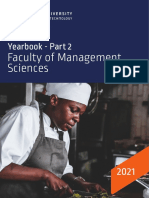Yearbook - Part 2: Faculty of Management Sciences