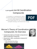 Complex Ion & Coordination Compounds: Utb/Hsp 1