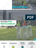 Beneficios Botellas Reutilizables PSA