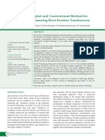 Comparison of Digital and Conventional Method For Age Estimation Measuring Root Dentin Translucency.