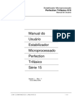 Manual Do Usuário Estabilizador Microprocessado Perfection Trifásico Série 15
