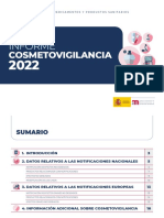 Informe: Cosmetovigilancia