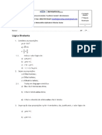 HUM 1prova B 10 Ano 2trimestre