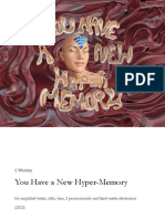 You Have A New Hyper-Memory Score