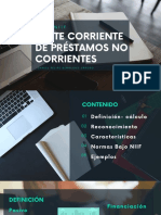 Parte Corriente de Préstamos No Corrientes