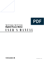 WT210 WT230 Manual