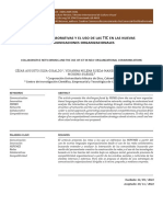 Las Redes Colaborativas y El Uso de Las TIC en Las Nuevas Comunicaciones Organizacionales