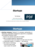 Startups