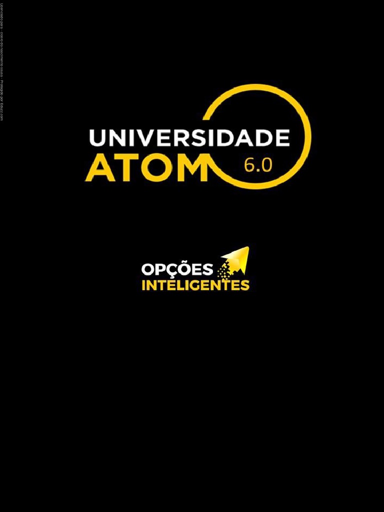 Material Didatico Universidade Atom 60 | PDF | Comprovante de depósito ...