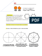 Octógono: Co Strucció Do Octógo O Regular Simple