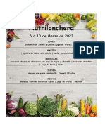 Nutrilonchera y Almuerzo Saludable 6-10 Mar