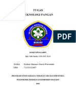Teknologi Pangan Tugas Politeknik Kesehatan