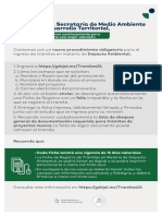 Infografia Solicitud de Recepcion Tramites Eia