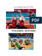 Voleibol Sentado: Carlos Marcos Cañadillas Zamora Nº4 2ºESO