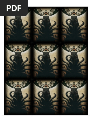 Arkham Horror Card Game Only Backs | PDF