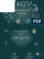 Apresentação Da Disciplina: Filosofia - 7° Ano Prof. Luis