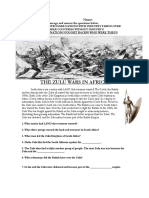 The Zulu Wars in Africa