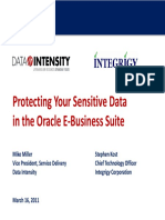 Protecting Your Sensitive Data in The Oracle E Business Suite
