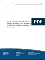 Informe Mercantil Integracion y Desarrollos de Sistemas y Comunicaciones SL 2023-01-31