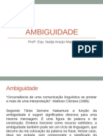 Aula 6 - Ambiguidade