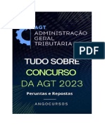 TUDO SOBRE O CONCURSO PUBLICO DA AGT DE 2023